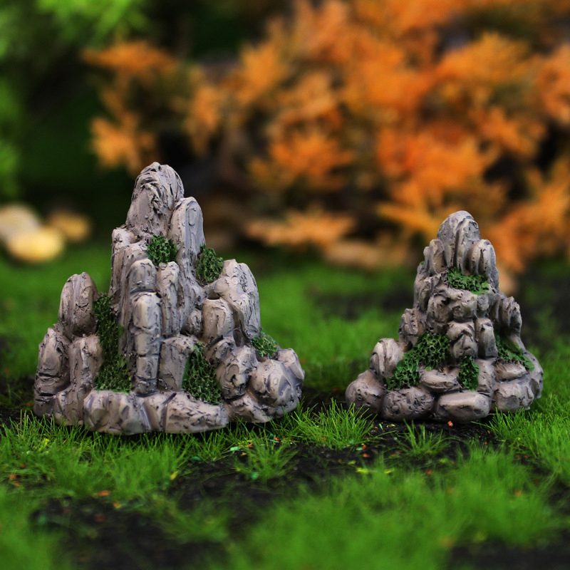 Marine Aquarium Aquascape - Mini górska miniaturowy sztuczny kamień sztuczne