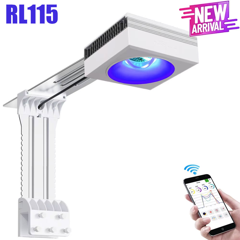 Aquarium Marine Fishes - NOWA lampa akwariowa PopBloom RL115 WiFi