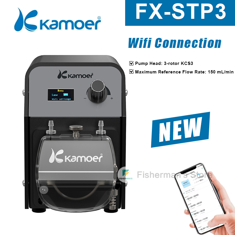 Calcium Reactor Media - Kamoer FX-STP3 WIFI Pompa Perystaltyczna Ciągłego