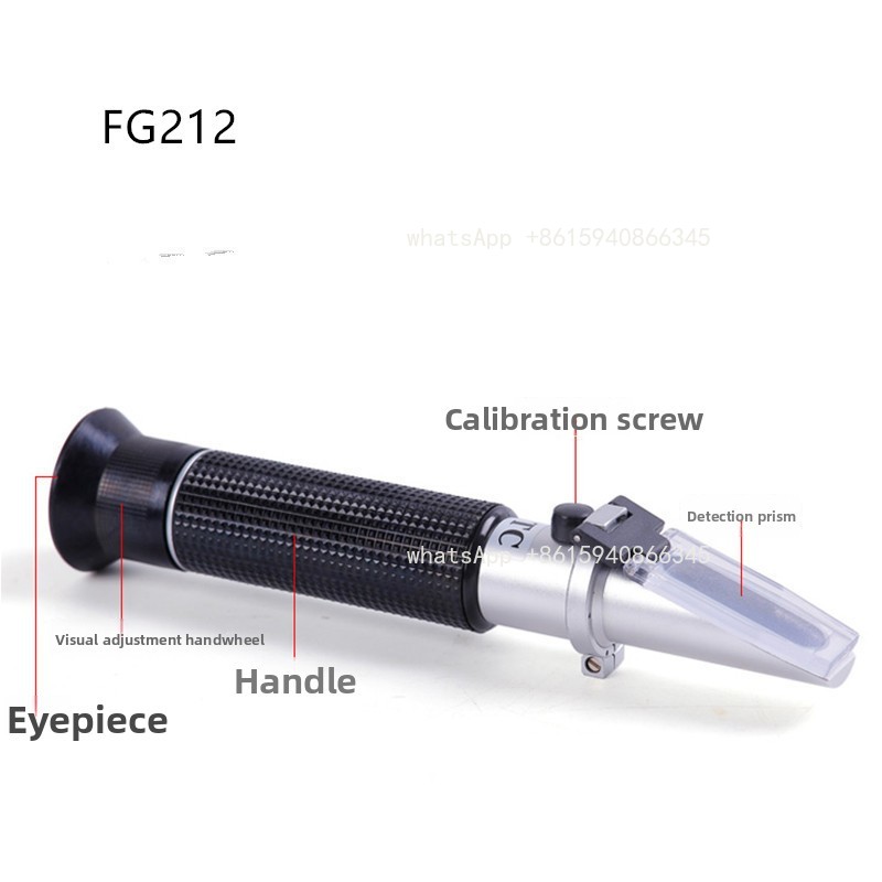 Refractometer Salinity - Refraktometr Brix & Salinity do pomiaru
