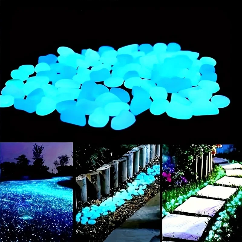 Marine Aquarium Aquascape - Świecące Kamienie Ozdobne Lampki Nocne do
