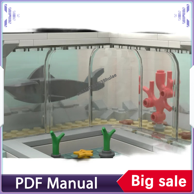 Klocki konstrukcyjne MOC Akwar – Marine Life Aquariums recenzja i cena