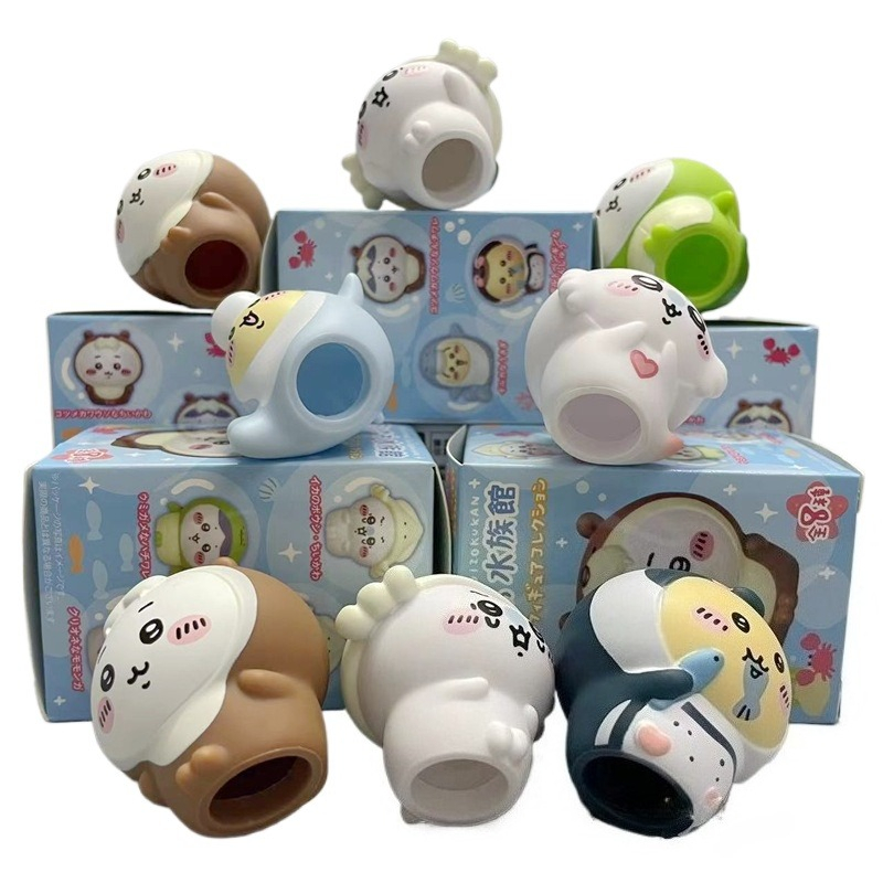 8 sztuk/pudełko Kawaii Chiikaw – Marine Life Aquariums recenzja i cena