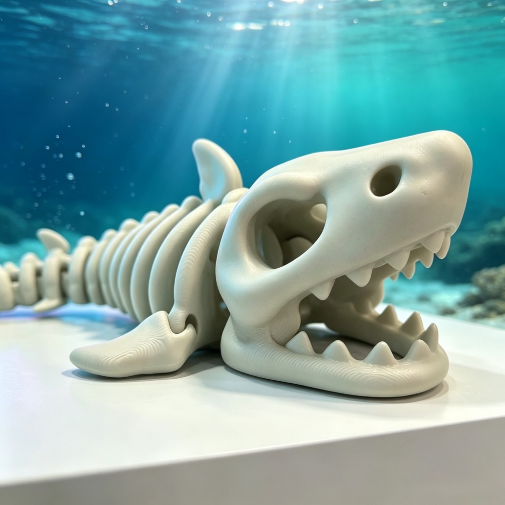 Szkielet rekina, dekoracja do  – Marine Aquarium Aquascape recenzja i cena