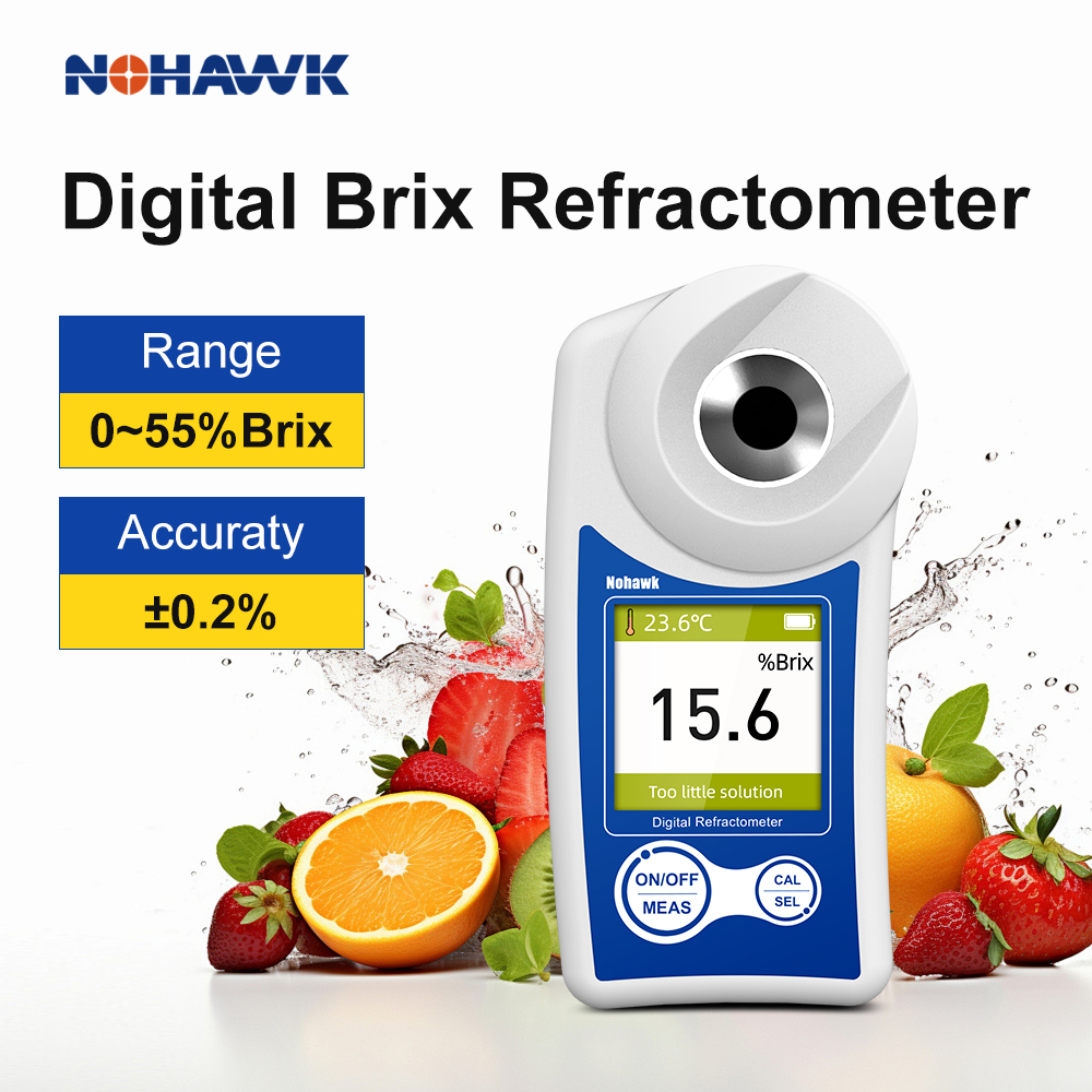 Nowy cyfrowy refraktometr Brix – Refractometer Salinity recenzja i cena