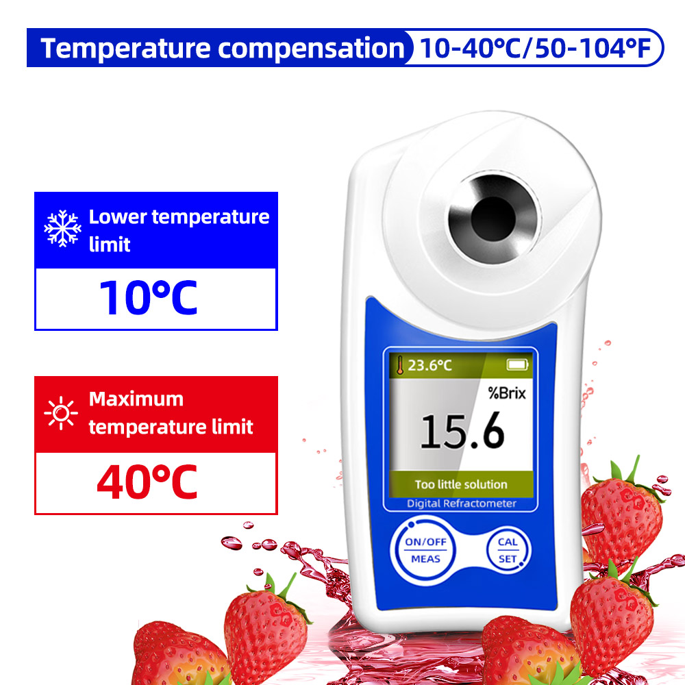 Nowy cyfrowy refraktometr Brix – Refractometer Salinity recenzja i cena