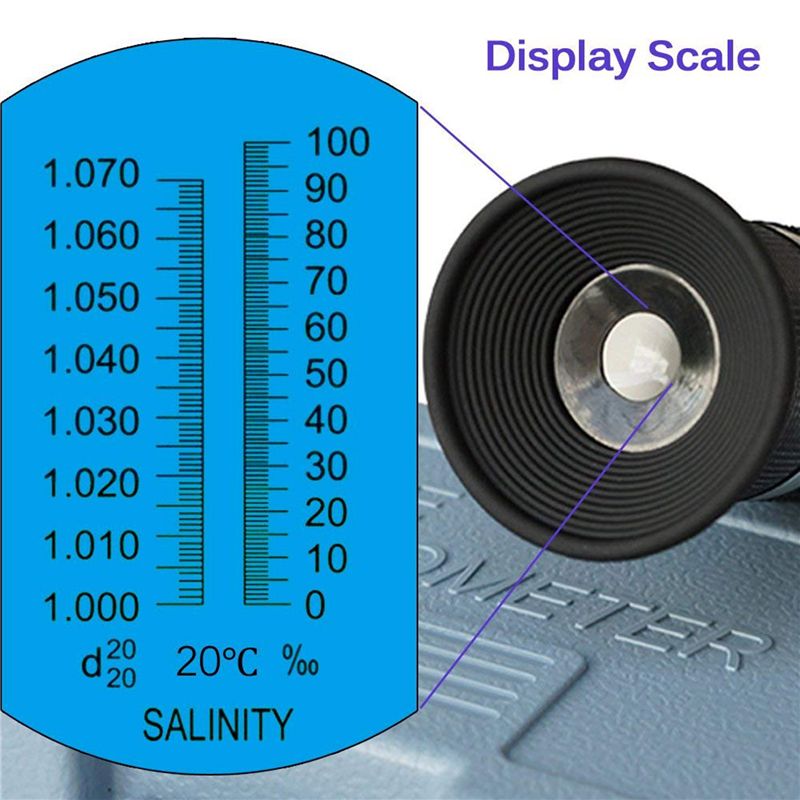 Refraktometr do pomiaru zasole – Refractometer Salinity recenzja i cena