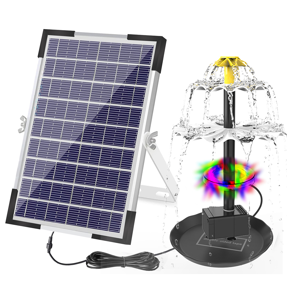Fontanna solarna pompa do oczk – Marine Aquarium Led recenzja i cena