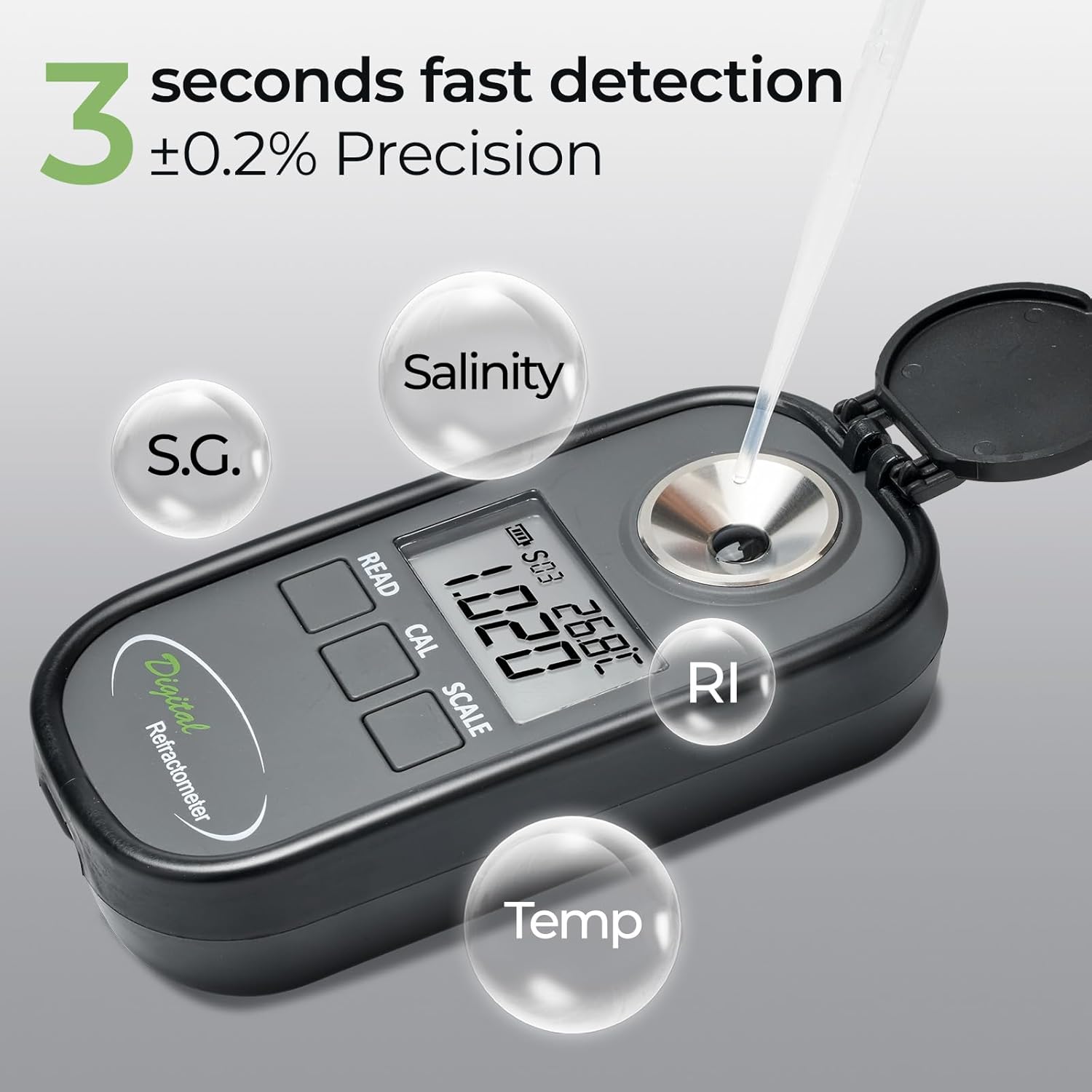Refraktometr cyfrowy do pomiar – Refractometer Salinity recenzja i cena