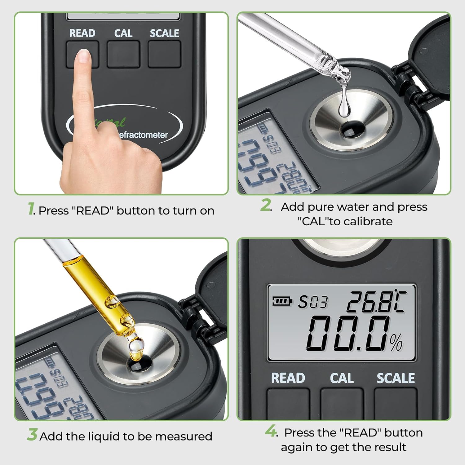 Refraktometr cyfrowy do pomiar – Refractometer Salinity recenzja i cena