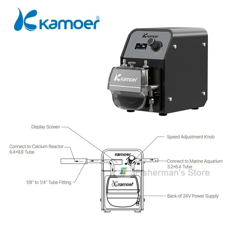 Kamoer FX-STP3 WIFI Pompa Pery – Calcium Reactor Media recenzja i cena