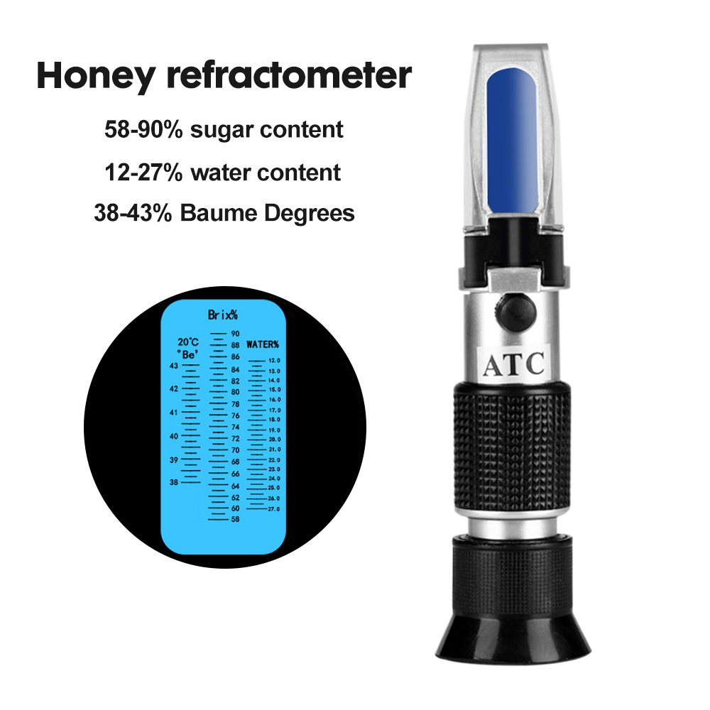 Ręczny refraktometr do miodu 3 – Refractometer Salinity recenzja i cena