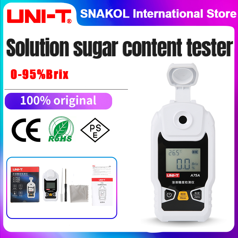 Cyfrowy refraktometr LCD UNI-T – Refractometer Salinity recenzja i cena