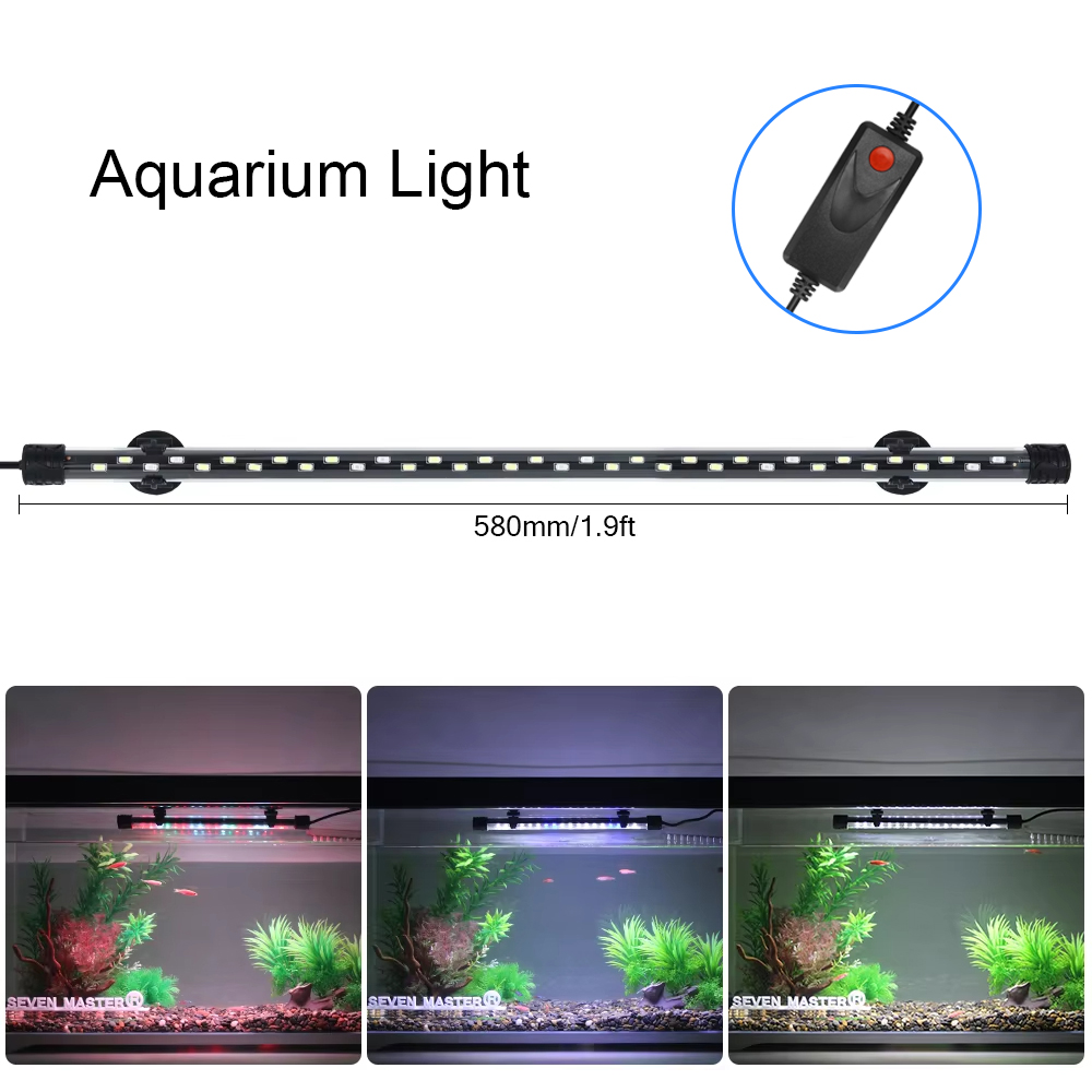 58CM oświetlenie do akwarium L – Marine Aquarium Led recenzja i cena