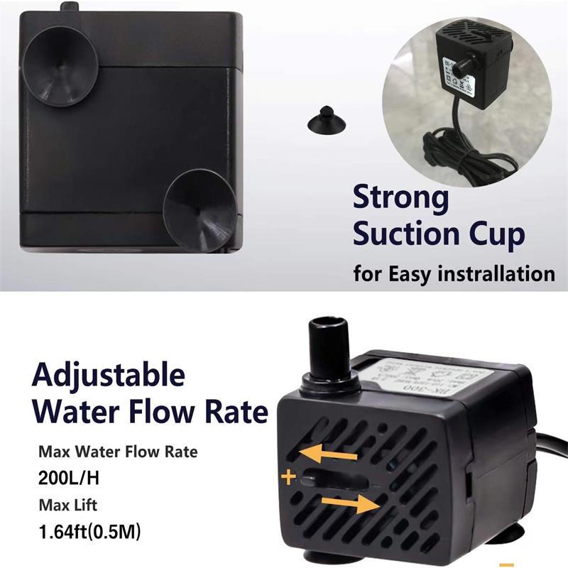 Mini pompa wodna do akwarium Ł – Marine Aquarium Dc Pump recenzja i cena
