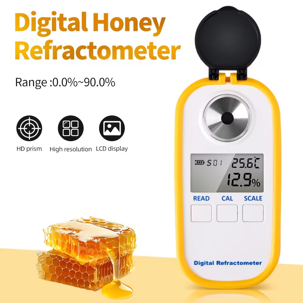Refraktometr do miodu 0-94%/0- – Refractometer Salinity recenzja i cena