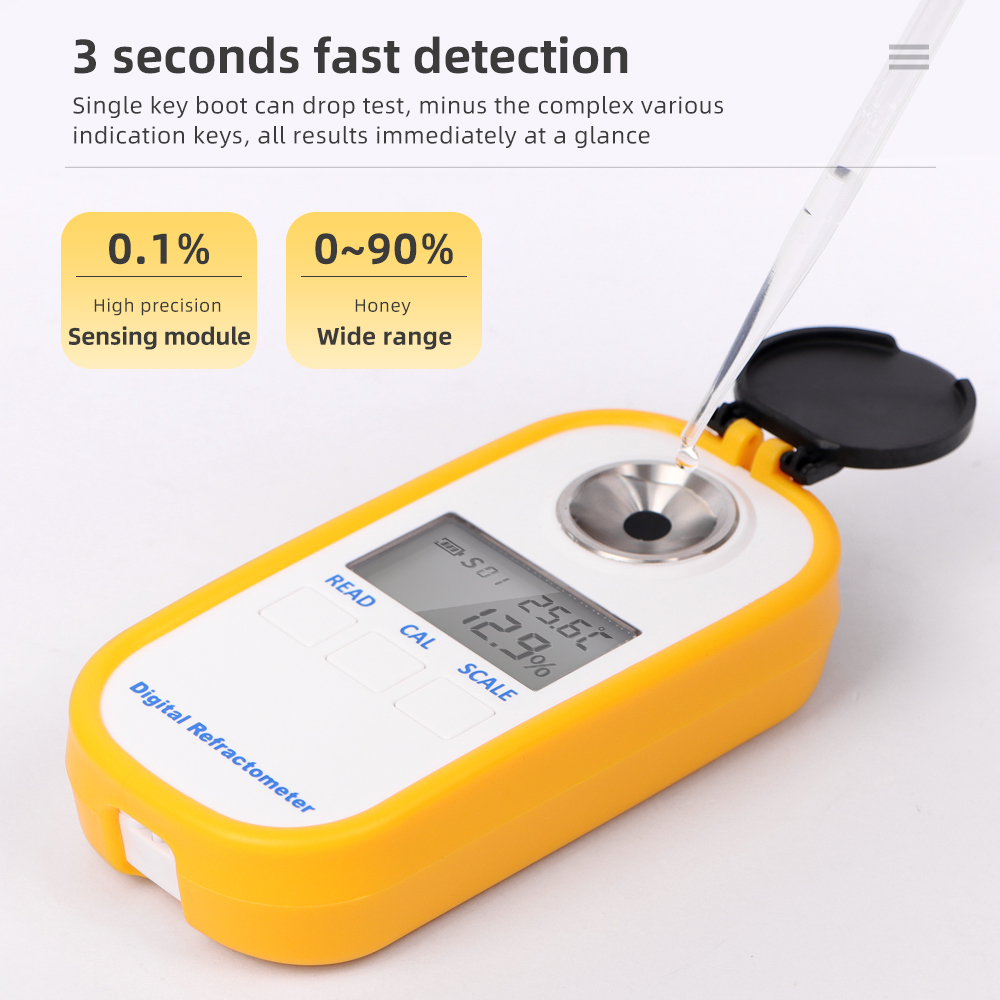 Refraktometr do miodu 0-94%/0- – Refractometer Salinity recenzja i cena