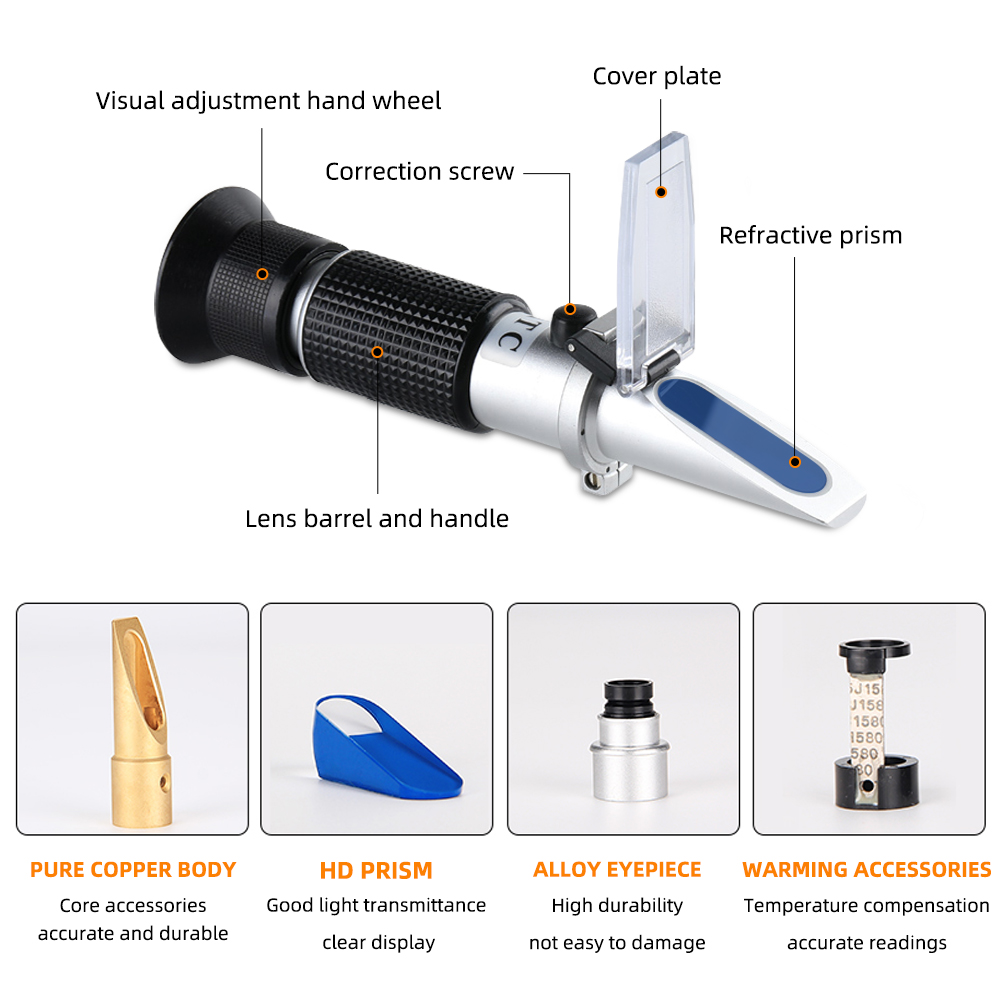 Profesjonalny refraktometr 28- – Refractometer Salinity recenzja i cena