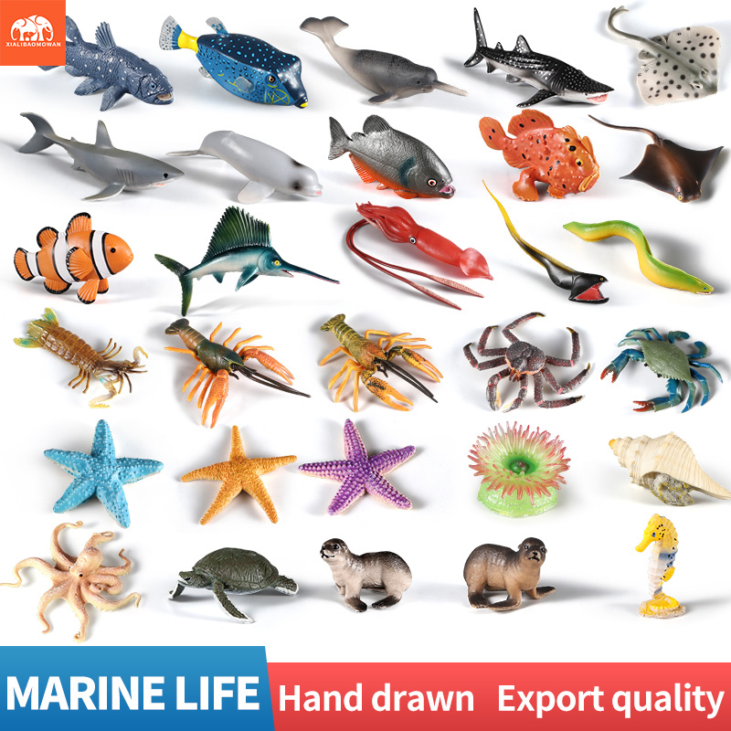 Zestaw figurek zwierząt morski – Marine Life Aquariums recenzja i cena